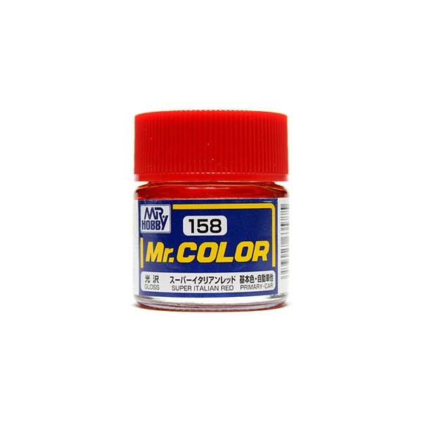 Mr.Hobby Mr.Color C158 Super Italian Red Gloss (10ml) 4973028635775 (สี) Mr.Hobby Mr.Color C158 Super Italian Red Gloss (10ml) 4973028635775 (สี)