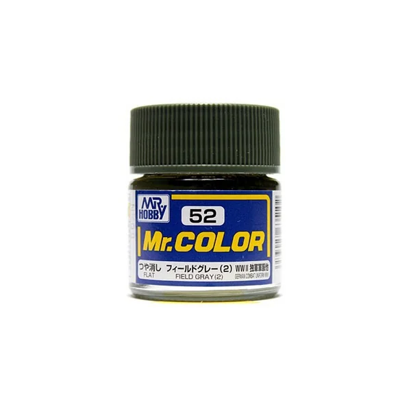 Mr.Hobby Mr.Color C52 Field Gray (2) Flat (10ml) 4973028635102 (สี) Mr.Hobby Mr.Color C52 Field Gray (2) Flat (10ml) 4973028635102 (สี)