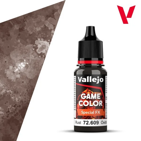 Vallejo Game Color Special FX 72.609 Rust 18 ml 8429551726092 (สี) Vallejo Game Color Special FX 72.609 Rust 18 ml 8429551726092 (สี)