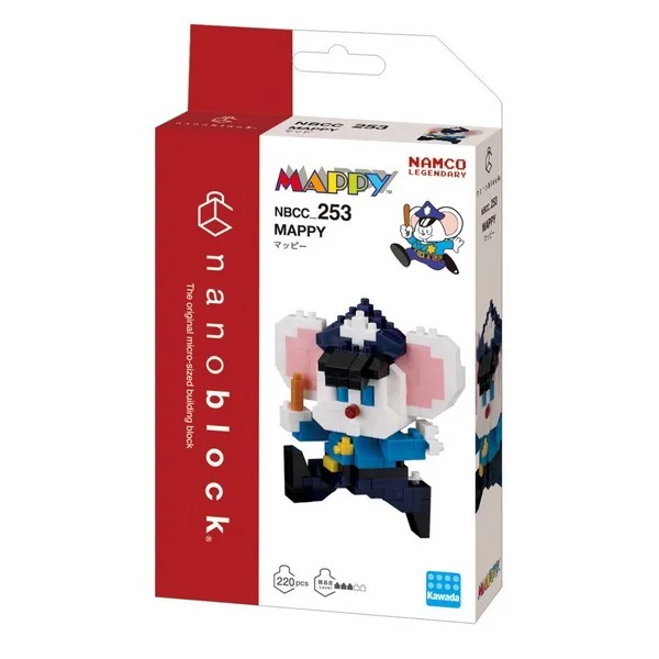Kawada nanoblock NBCC_253 Mappy 4972825234433 (นาโนบล็อค) Kawada nanoblock NBCC_253 Mappy 4972825234433 (นาโนบล็อค)