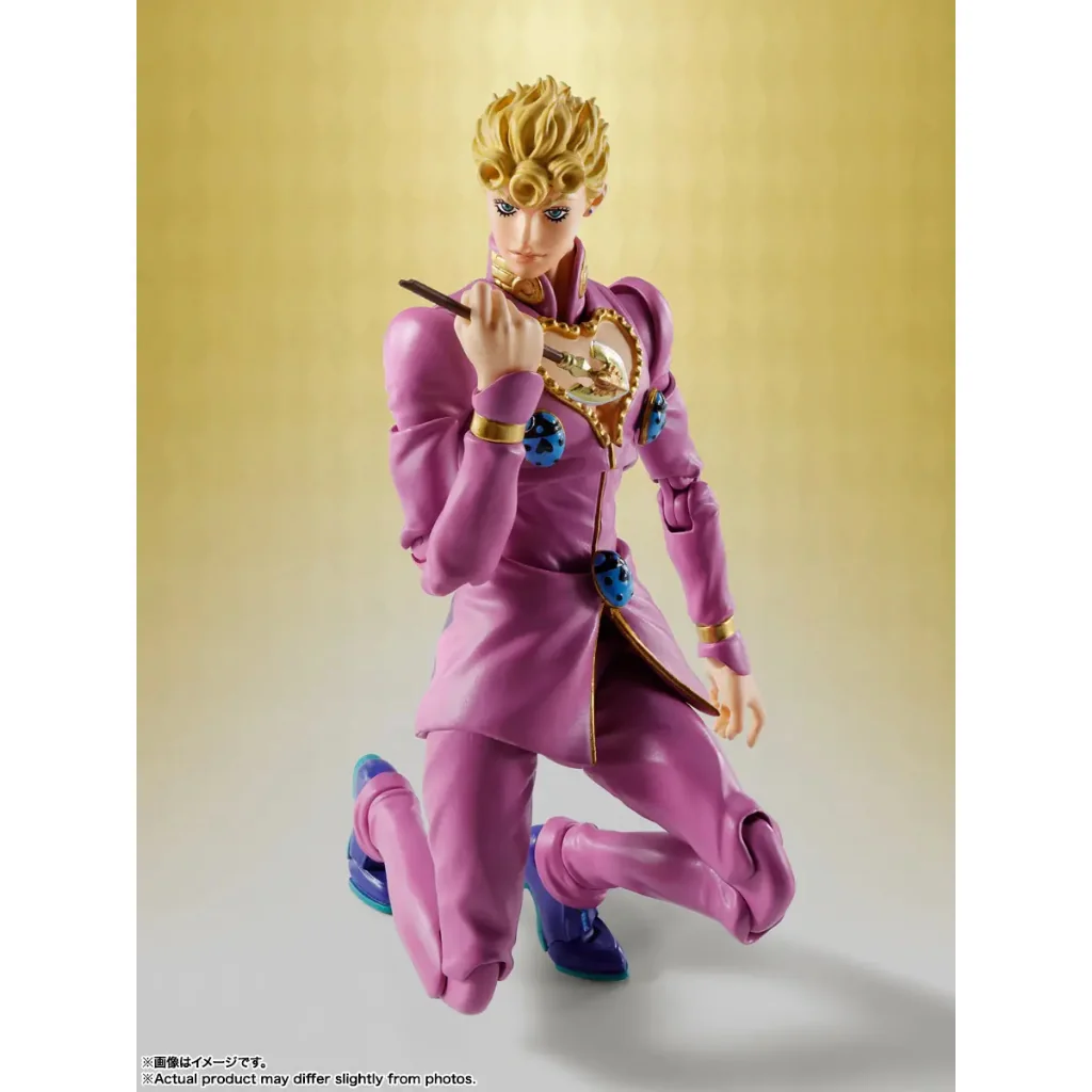 [Pre Order 10/2569] Bandai S.H.Figuarts Giorno Giovanna 4573102688194 (Action Figure)