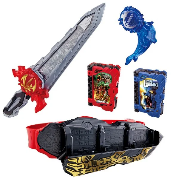 Bandai Transform Belt DX Seiken Swordriver & Suiseiken Nagare Emblem & Lion Senki Wonder Ride Book 4549660531876 (Toy)