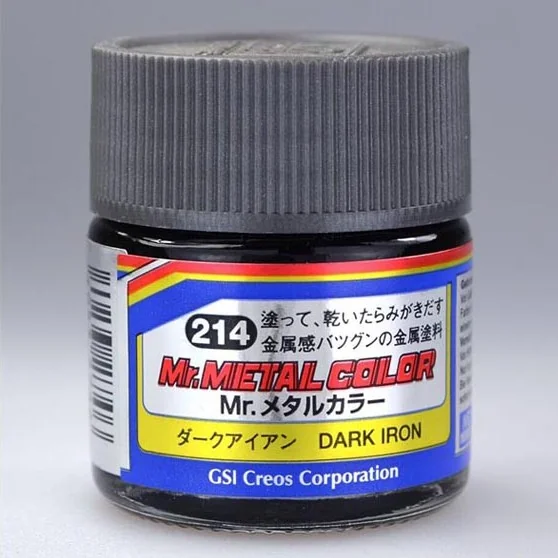 Mr.Hobby Mr.Metal Color MC214 Dark Iron (10ml) 49532746 (สี) Mr.Hobby Mr.Metal Color MC214 Dark Iron (10ml) 49532746 (สี)