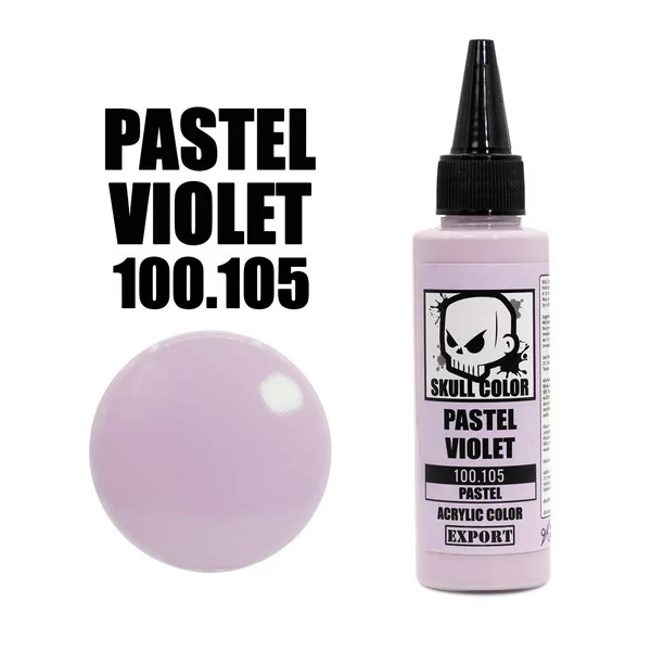 Skull Color 100.105 Pastel Violet 60 ml (Pastel) 8853100904486 (สี)