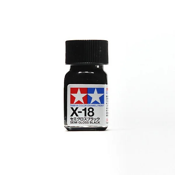 Tamiya Enamel Color 80018 X-18 Semi Gloss Black (Semi-Gloss) 45135170 (สี) Tamiya Enamel Color 80018 X-18 Semi Gloss Black (Semi-Gloss) 45135170 (สี)