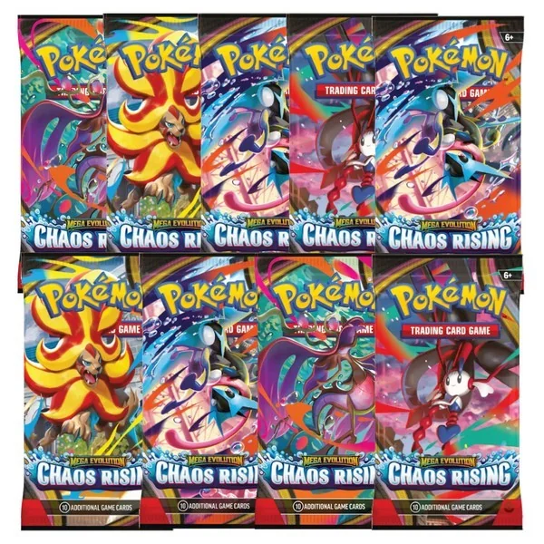 Pokemon ENG Mega Evolution Chaos Rising Elite Trainer Box (ETB) 196214154117 (การ์ดโปเกมอน)