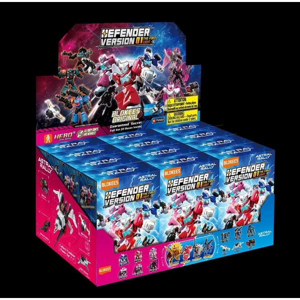(สุ่ม 1 / จาก 16 แบบ) Blokees Astral Rally 75932 Defender Version 01 The First Light 810181535808 (สุ่ม 1 / จาก 16 แบบ) Blokees Astral Rally 75932 Defender Version 01 The First Light 810181535808