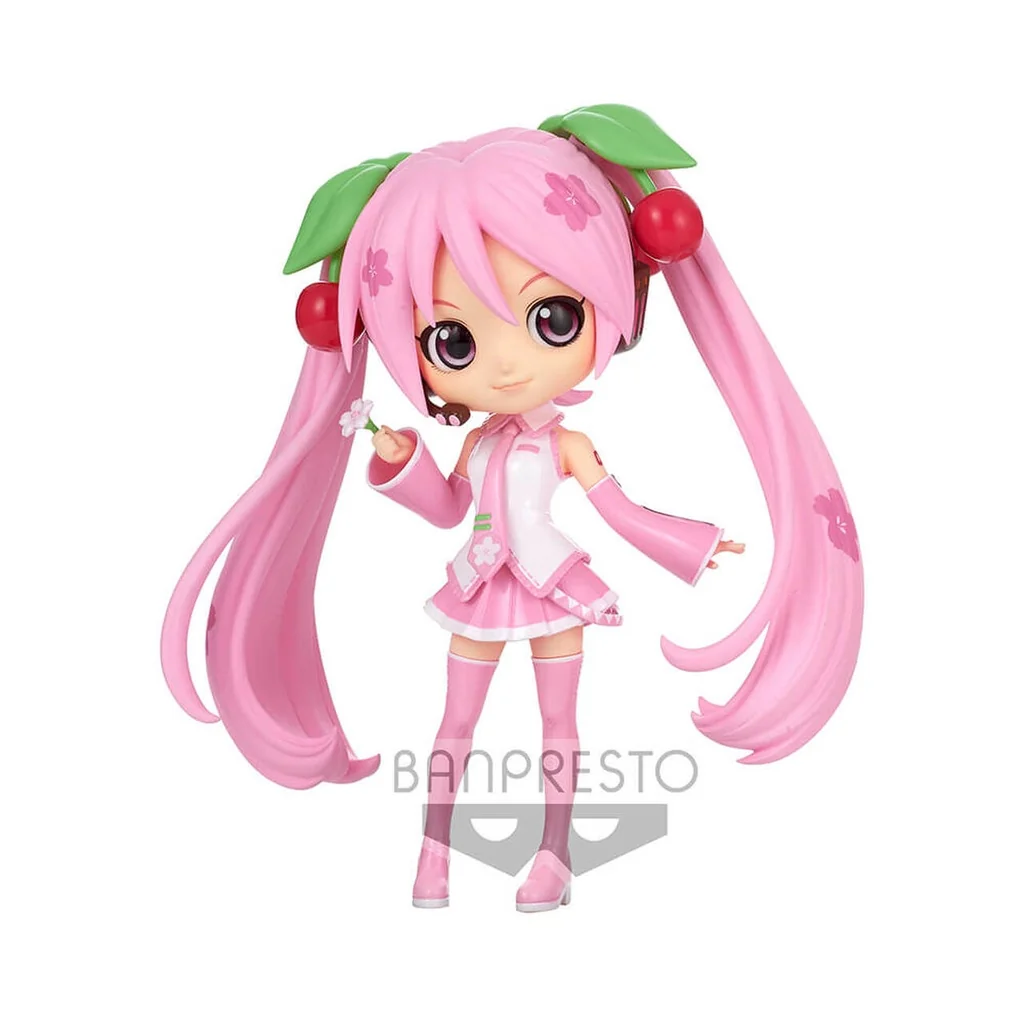 Banpresto Q Posket Sakura Miku (Ver.A) 4983164184389 (Figure)