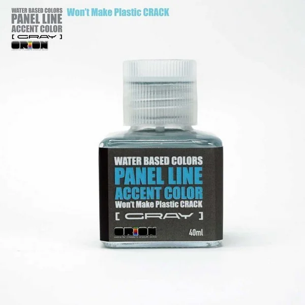 ORION Panel Line Water Based Colors (Gray) 40 ml 8853100904325 (Tool) ORION Panel Line Water Based Colors (Gray) 40 ml 8853100904325 (Tool)