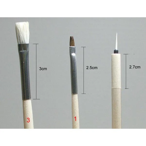 Tamiya 87066 Modeling Brush Basic Set 4950344870660 4950344075829 (Tool)