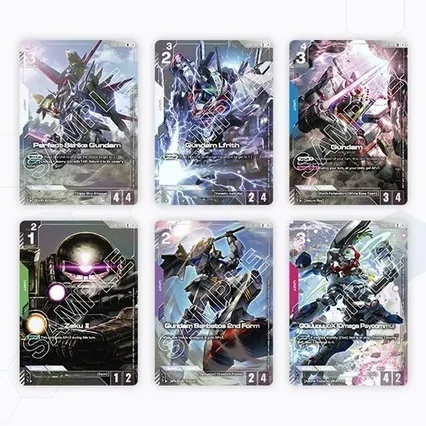 Bandai Gundam Card Premium Card Collection 01 (EVX05) (Set = 6 Card) 4582769982101 (การ์ด) Bandai Gundam Card Premium Card Collection 01 (EVX05) (Set = 6 Card) 4582769982101 (การ์ด)