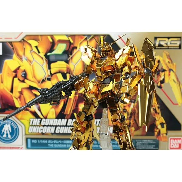 Bandai RG Unicorn Gundam [Gold Coating] Ver.GBT 4549660283645 (Plastic Model)