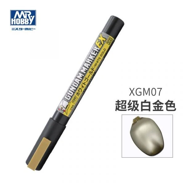 Mr.Hobby Gundam Marker EX XGM07 White Gold 4973028507508 (Tool) Mr.Hobby Gundam Marker EX XGM07 White Gold 4973028507508 (Tool)