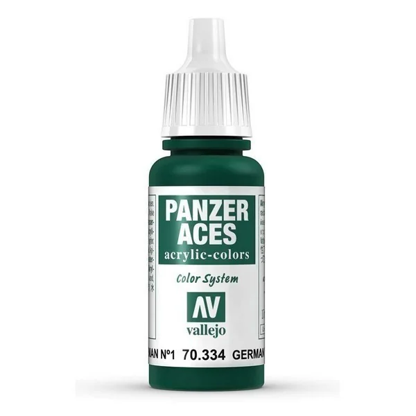 Vallejo Panzer Aces 70.334 Ger. Tanker (Feldgrau I) 17 ml 8429551703345 (สี) Vallejo Panzer Aces 70.334 Ger. Tanker (Feldgrau I) 17 ml 8429551703345 (สี)