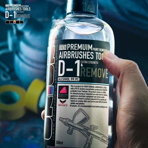 ORION PREMIUM Paint Removal D-1 Airbrushes & Tools 500 ml 8853100904356 (Tool) ORION PREMIUM Paint Removal D-1 Airbrushes & Tools 500 ml 8853100904356 (Tool)