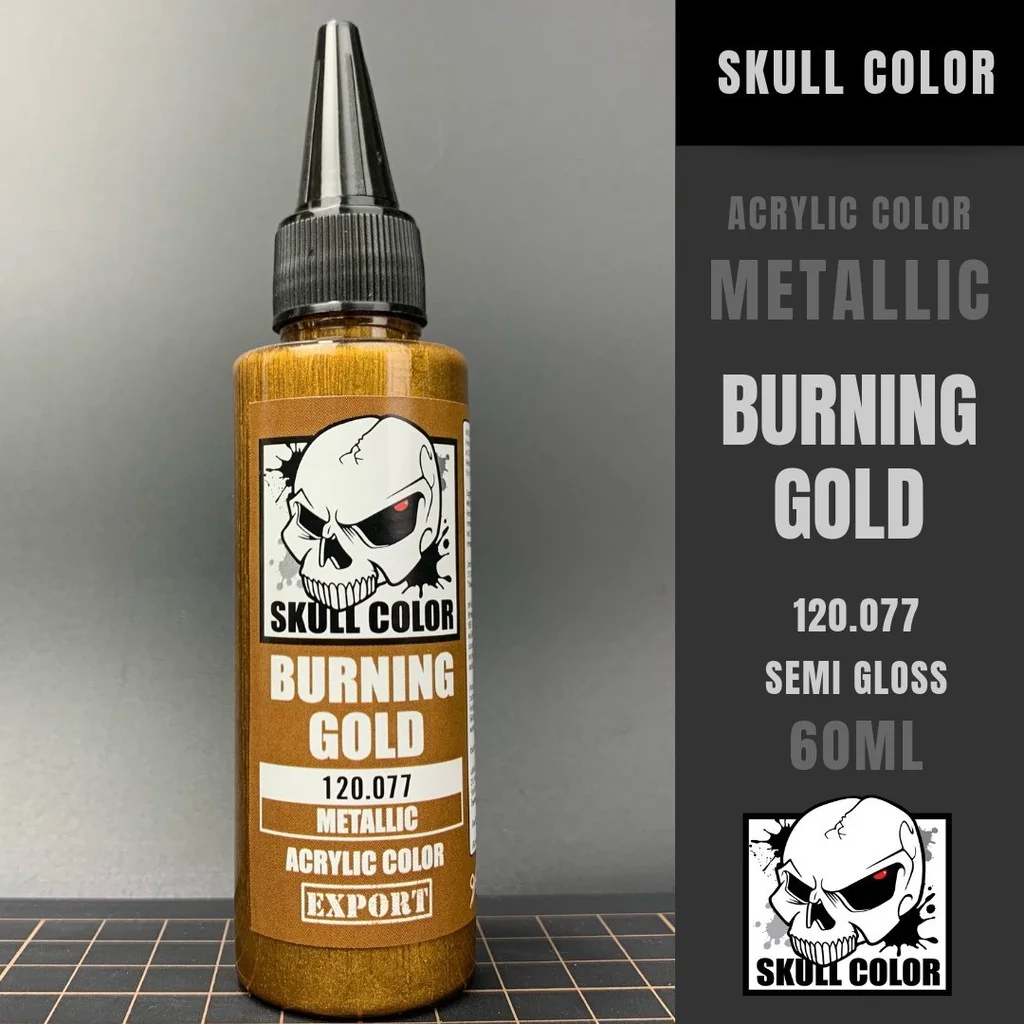 Skull Color 120.077 Burning Gold 60 ml Metallic 8853100903779 (สี)