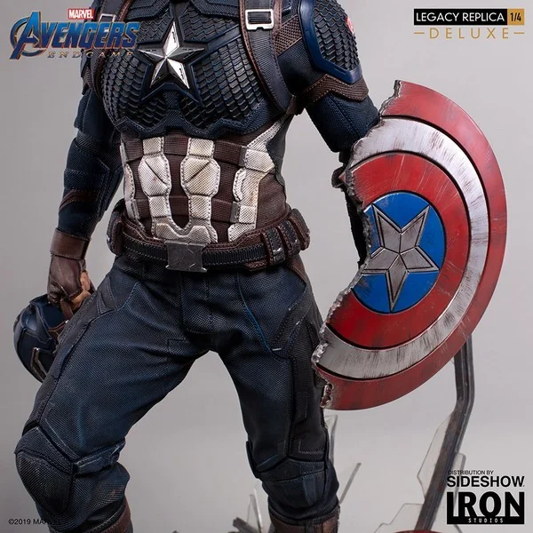 Iron Studios - Captain America Avengers Endgame Legacy Replica 1/4Scale (Deluxe) 606529899578 (Statue) Iron Studios - Captain America Avengers Endgame Legacy Replica 1/4Scale (Deluxe) 606529899578 (Statue)