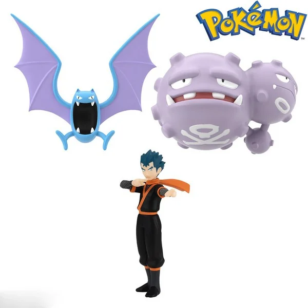 Bandai 1/20 Pokemon Scale World Kanto Region Koga & Golbat & Weezing 4549660836629 (Figure) Bandai 1/20 Pokemon Scale World Kanto Region Koga & Golbat & Weezing 4549660836629 (Figure)