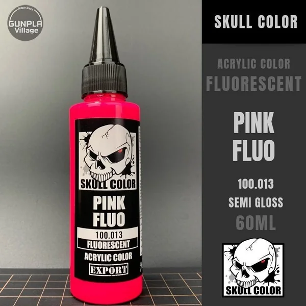 Skull Color 100.013 Pink Fluo 60 ml (Fluorescent) 8853100903137 (สี) Skull Color 100.013 Pink Fluo 60 ml (Fluorescent) 8853100903137 (สี)