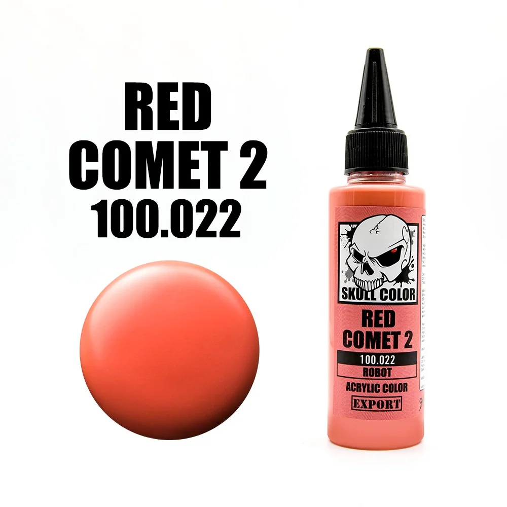 Skull Color 100.022 Red Comet 2 60 ml (Robot) 8853100903229 (สี) Skull Color 100.022 Red Comet 2 60 ml (Robot) 8853100903229 (สี)