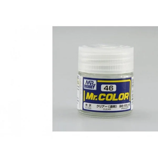 Mr.Hobby Mr.Color C46 Clear Gloss (10ml) 4973028635041 (สี) Mr.Hobby Mr.Color C46 Clear Gloss (10ml) 4973028635041 (สี)