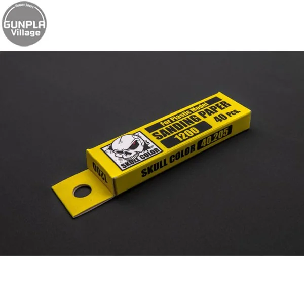 SKull Color 30.205 Sanding Paper 1200 (40 Pcs) SC30205SP1200 (Tool) SKull Color 30.205 Sanding Paper 1200 (40 Pcs) SC30205SP1200 (Tool)