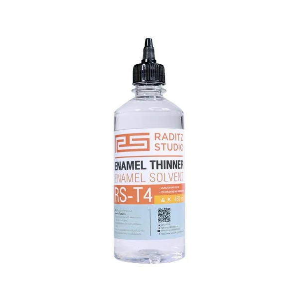 Raditz Studio RS T4 Enamel Thinner 450 ml (Thinner Series) 8858878900048 (สี) Raditz Studio RS T4 Enamel Thinner 450 ml (Thinner Series) 8858878900048 (สี)