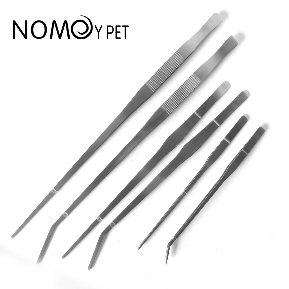 Nomoy Pet ฟอร์เซปสแตนเลส Forceps ฟอเซป แบบปากตรง/โค้ง Stainless Steel Tweezers ที่คีบ แหนบ Nomoy Pet ฟอร์เซปสแตนเลส Forceps ฟอเซป แบบปากตรง/โค้ง Stainless Steel Tweezers ที่คีบ แหนบ
