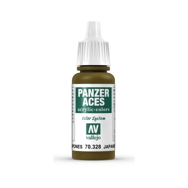 Vallejo Panzer Aces 70.328 Japanese Tanker 17 ml 8429551703284 (สี) Vallejo Panzer Aces 70.328 Japanese Tanker 17 ml 8429551703284 (สี)