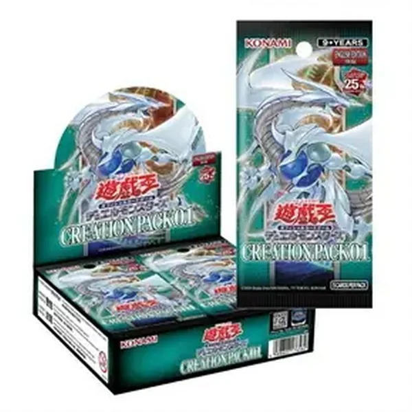 Konami Yu-Gi-Oh! Asia English - Creation Pack 01 (CR01-AE) แบบกล่อง (30 ซอง) 4988602176582 (การ์ดยูกิ) Konami Yu-Gi-Oh! Asia English - Creation Pack 01 (CR01-AE) แบบกล่อง (30 ซอง) 4988602176582 (การ์ดยูกิ)
