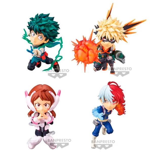Banpresto (ครบ Set 4 กล่อง) WCF My Hero Academia World Collectable Figure 4983164195019 (Figure) Banpresto (ครบ Set 4 กล่อง) WCF My Hero Academia World Collectable Figure 4983164195019 (Figure)