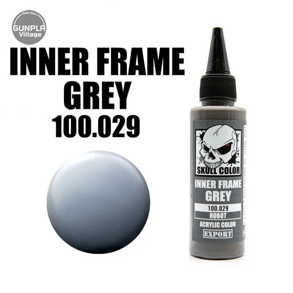 Skull Color 100.029 Inner Frame Grey 60 ml (Robot) 8853100903298 (สี) Skull Color 100.029 Inner Frame Grey 60 ml (Robot) 8853100903298 (สี)