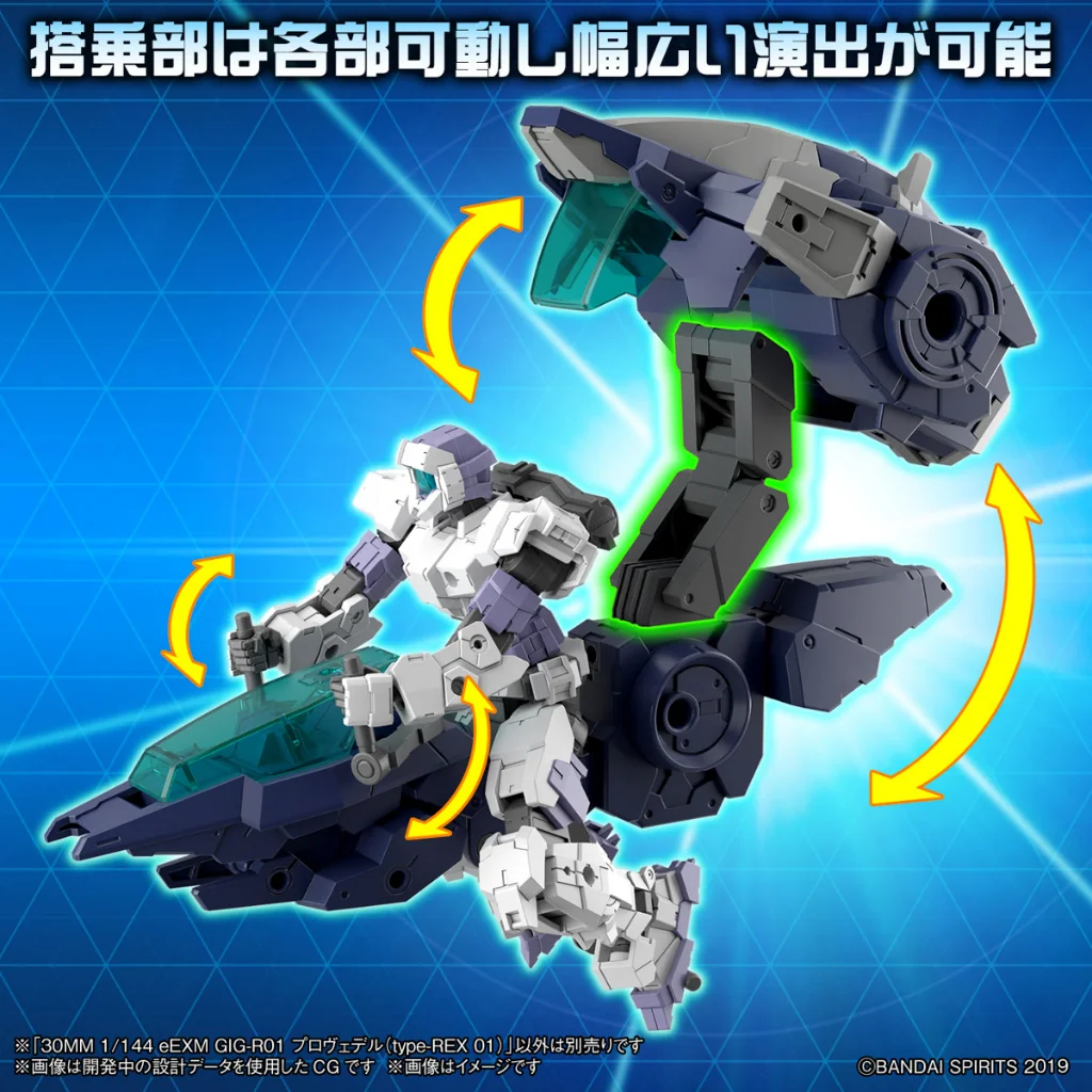 Bandai 30MM eEXM GIG-R01 Provedel (type-REX 01) 4573102654229 (Plastic Model) Bandai 30MM eEXM GIG-R01 Provedel (type-REX 01) 4573102654229 (Plastic Model)