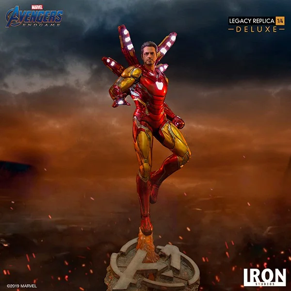 Iron Studios - Iron Man Mk 85 : Avengers Endgame Legacy Replica 1/4 Scale (Deluxe) 606529899783 (Figure)