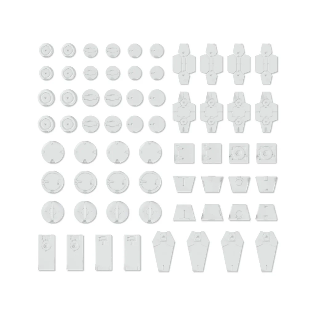 Bandai Customize Material (Decoration Parts 1 White) 4573102671660 (Plastic Model) Bandai Customize Material (Decoration Parts 1 White) 4573102671660 (Plastic Model)