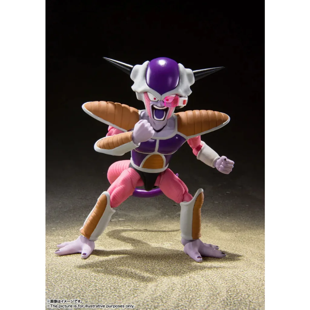 [Pre Order 08/2569] Bandai S.H.Figuarts Frieza First Form & Frieza Pod 4573102698803 (Action Figure)
