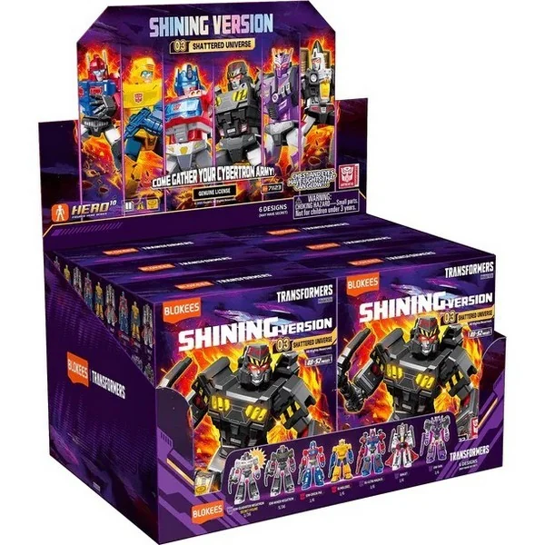 Blokees (สุ่ม 1 / จาก 7 แบบ) Transformers 71123 Shining Version 03 Shattered Universe 810181530254 (Figure) Blokees (สุ่ม 1 / จาก 7 แบบ) Transformers 71123 Shining Version 03 Shattered Universe 810181530254 (Figure)