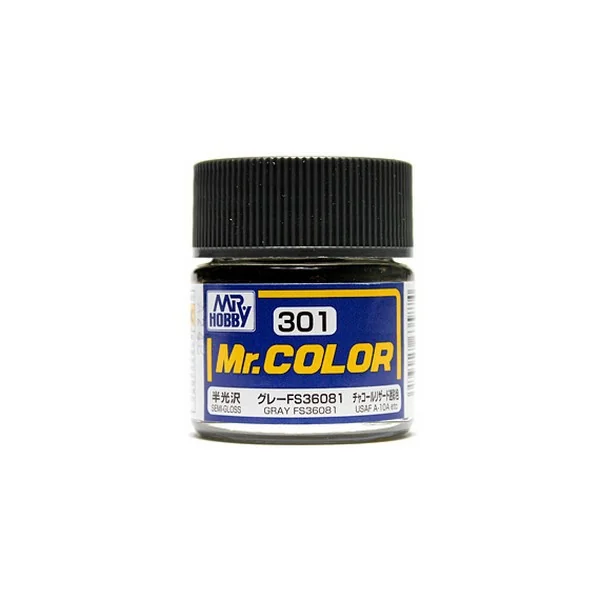 Mr.Hobby Mr.Color C301 Gray FS36081 Semi-Gloss (10ml) 4973028635874 (สี) Mr.Hobby Mr.Color C301 Gray FS36081 Semi-Gloss (10ml) 4973028635874 (สี)