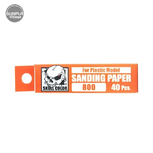 SKull Color 30.203 Sanding Paper 800 (40 Pcs) SC30203SP800 (Tool) SKull Color 30.203 Sanding Paper 800 (40 Pcs) SC30203SP800 (Tool)