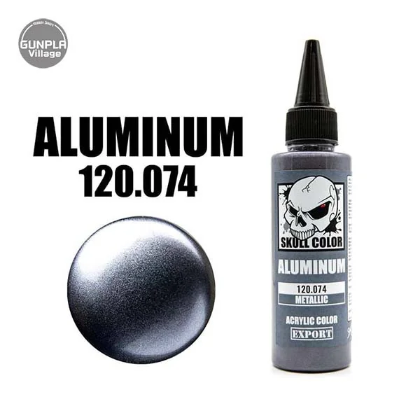 Skull Color 120.074 Aluminum 60 ml Metallic 8853100903748 (สี) Skull Color 120.074 Aluminum 60 ml Metallic 8853100903748 (สี)