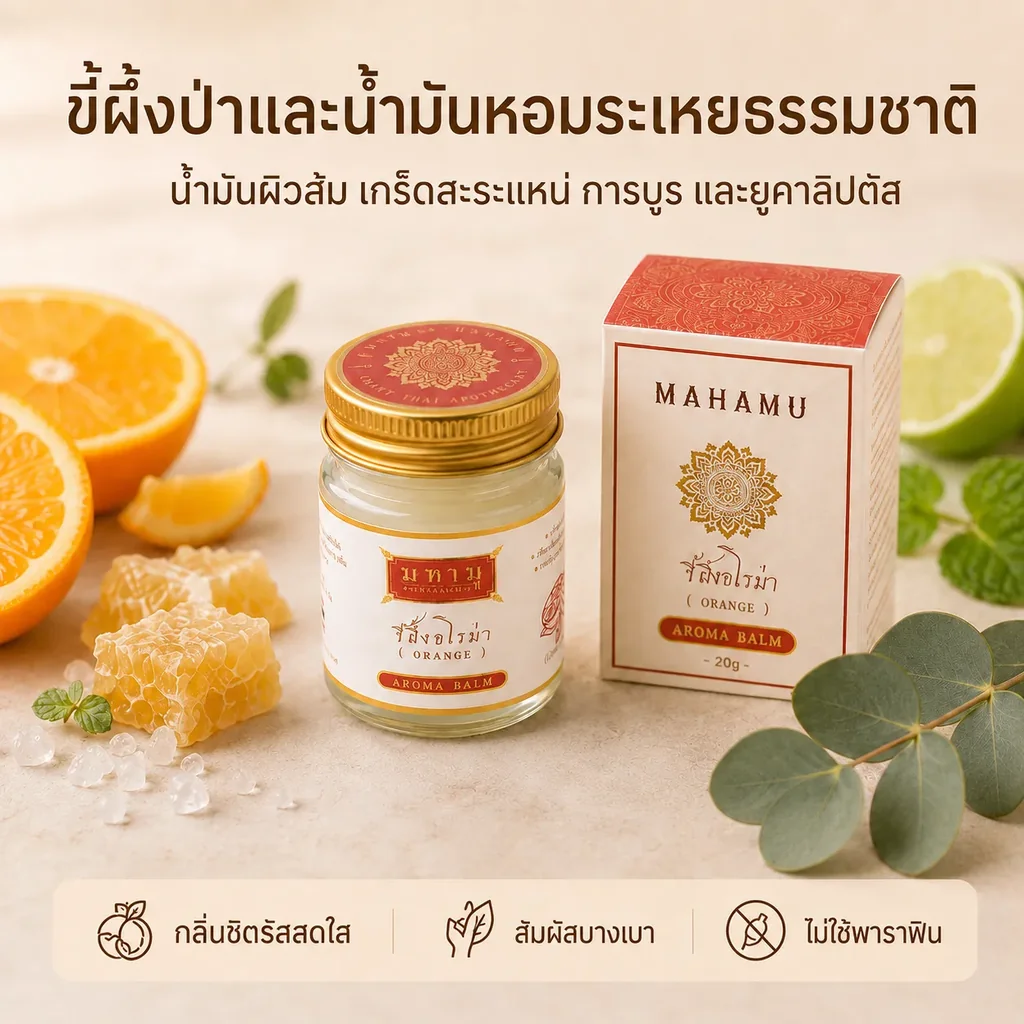 MAHAMU Orange Balm 20g MAHAMU Orange Balm 20g