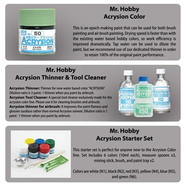 Mr.Hobby MR.ACRYSION COLOR N-27 TAN 4973028034189 (สี)
