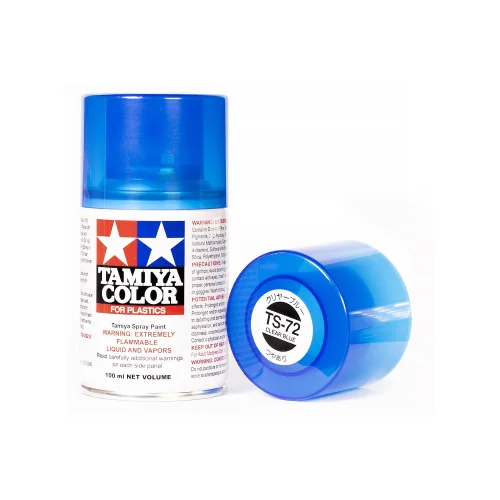 Tamiya 85072 TS-72 Clear Blue 4950344994144 (สี) Tamiya 85072 TS-72 Clear Blue 4950344994144 (สี)