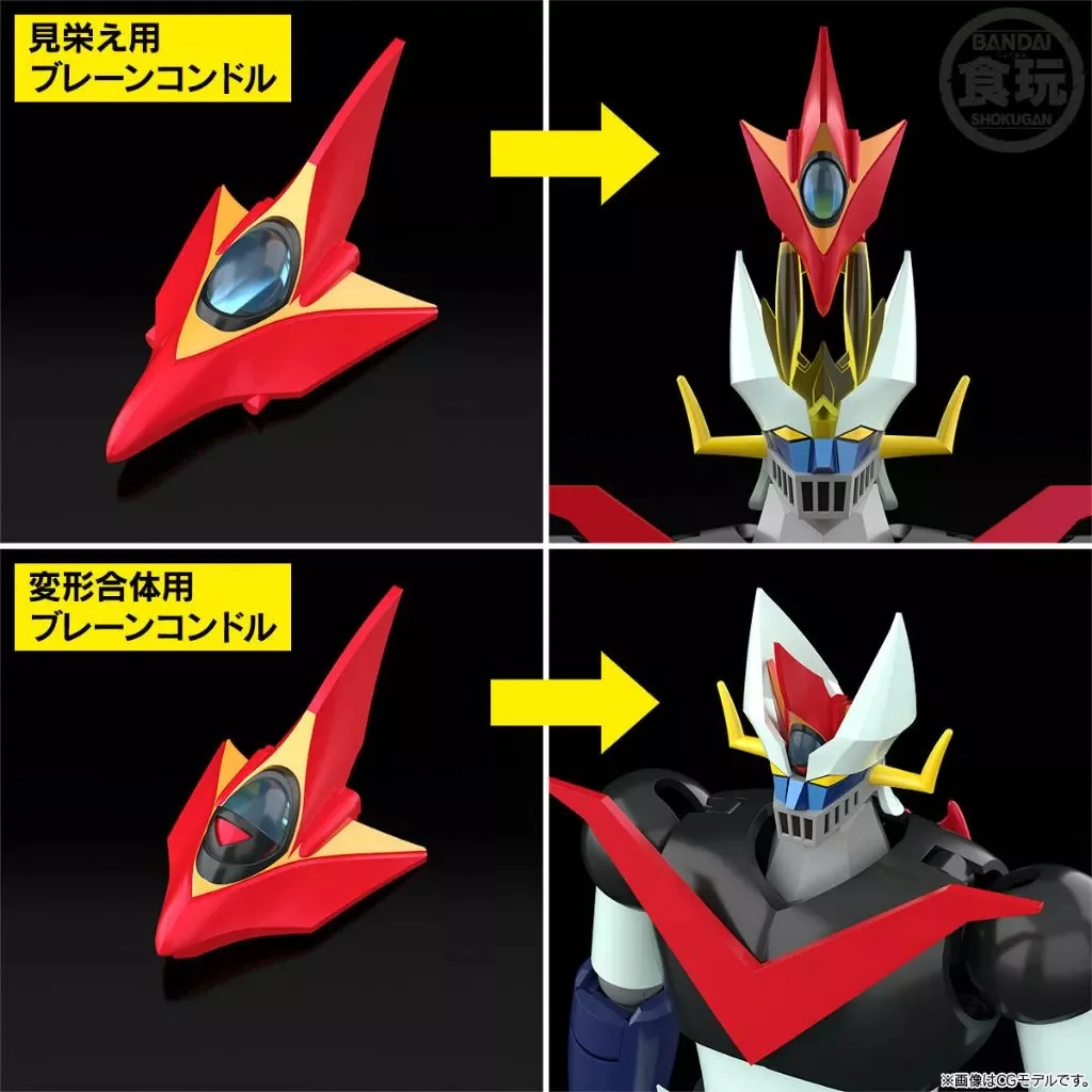 [Pre Order 02/2570] Bandai SMP (Shokugan Modeling Project) Great Mazinger Fire On! Set (Plastic Model)