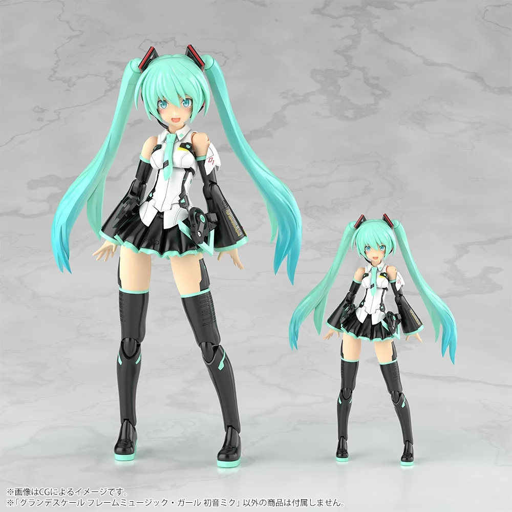 [Pre Order 11/2569] Kotobukiya Grande Scale Frame Music Girl Hatsune Miku With Bonus 4934054084944 (Plastic Model)