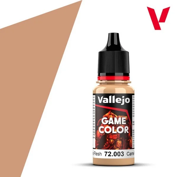 Vallejo Game Color 72.003 Pale Flesh 18 ml 8429551720038 (สี) Vallejo Game Color 72.003 Pale Flesh 18 ml 8429551720038 (สี)