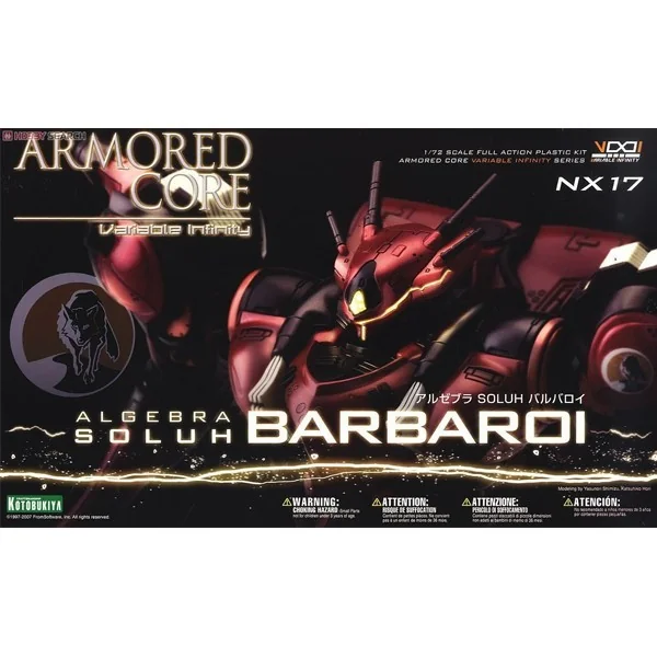 Kotobukiya Armored Core Algebra Soluh Barbaroi 4934054056941 (Plastic Model) Kotobukiya Armored Core Algebra Soluh Barbaroi 4934054056941 (Plastic Model)