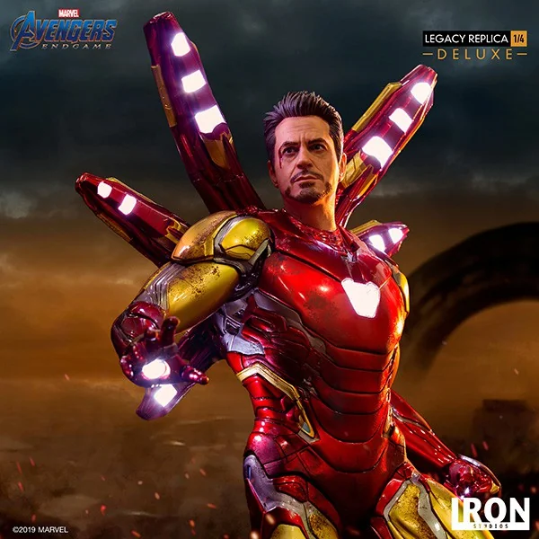 Iron Studios - Iron Man Mk 85 : Avengers Endgame Legacy Replica 1/4 Scale (Deluxe) 606529899783 (Figure)