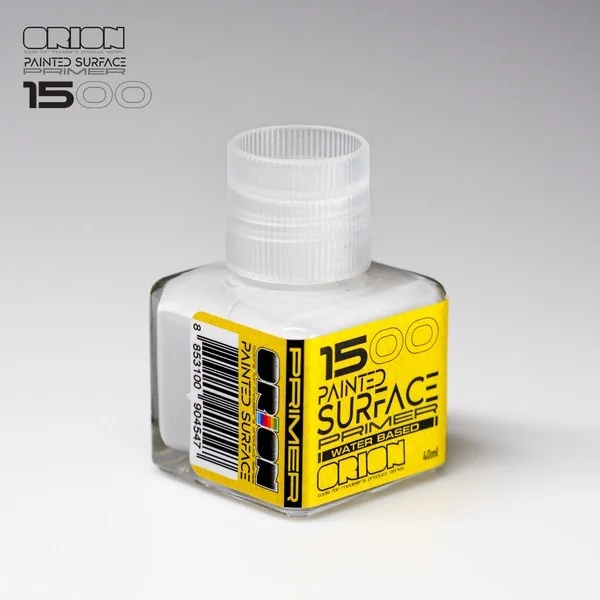 ORION Painted Surface Primer 1500 Water Based 40 ml 8853100904547 (Tool) ORION Painted Surface Primer 1500 Water Based 40 ml 8853100904547 (Tool)