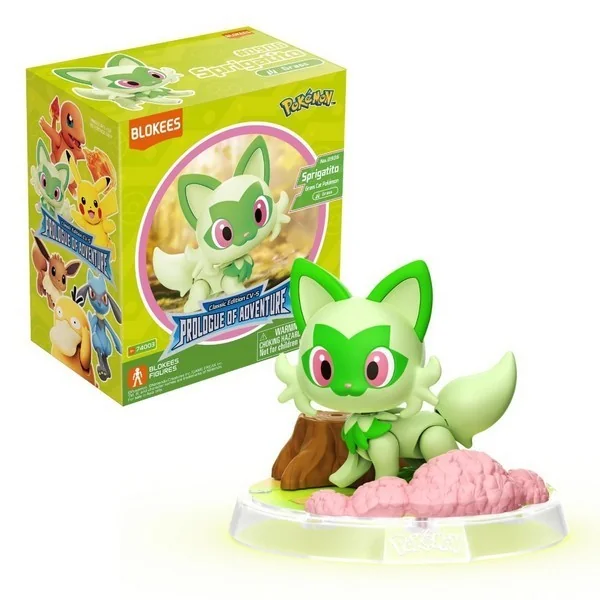 Blokees Pokemon 74003 Pokemon Classic Edition CV-S Sprigatito 810181530322 (Figure) Blokees Pokemon 74003 Pokemon Classic Edition CV-S Sprigatito 810181530322 (Figure)